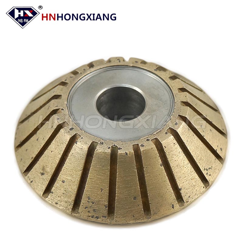 45°金刚石全齿玻璃砂轮